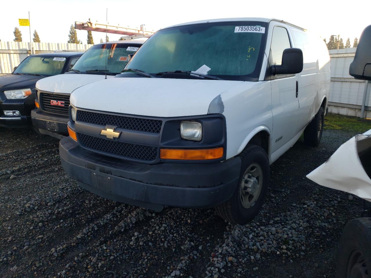 chevrolet express 2005 1gcgg25u851167869