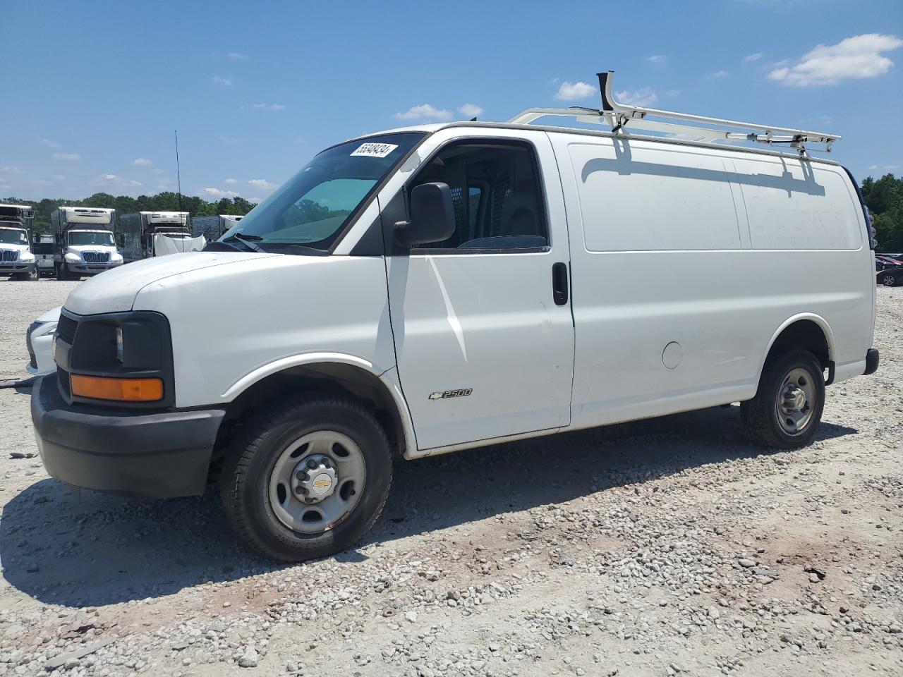 chevrolet express 2003 1gcgg25u931100405