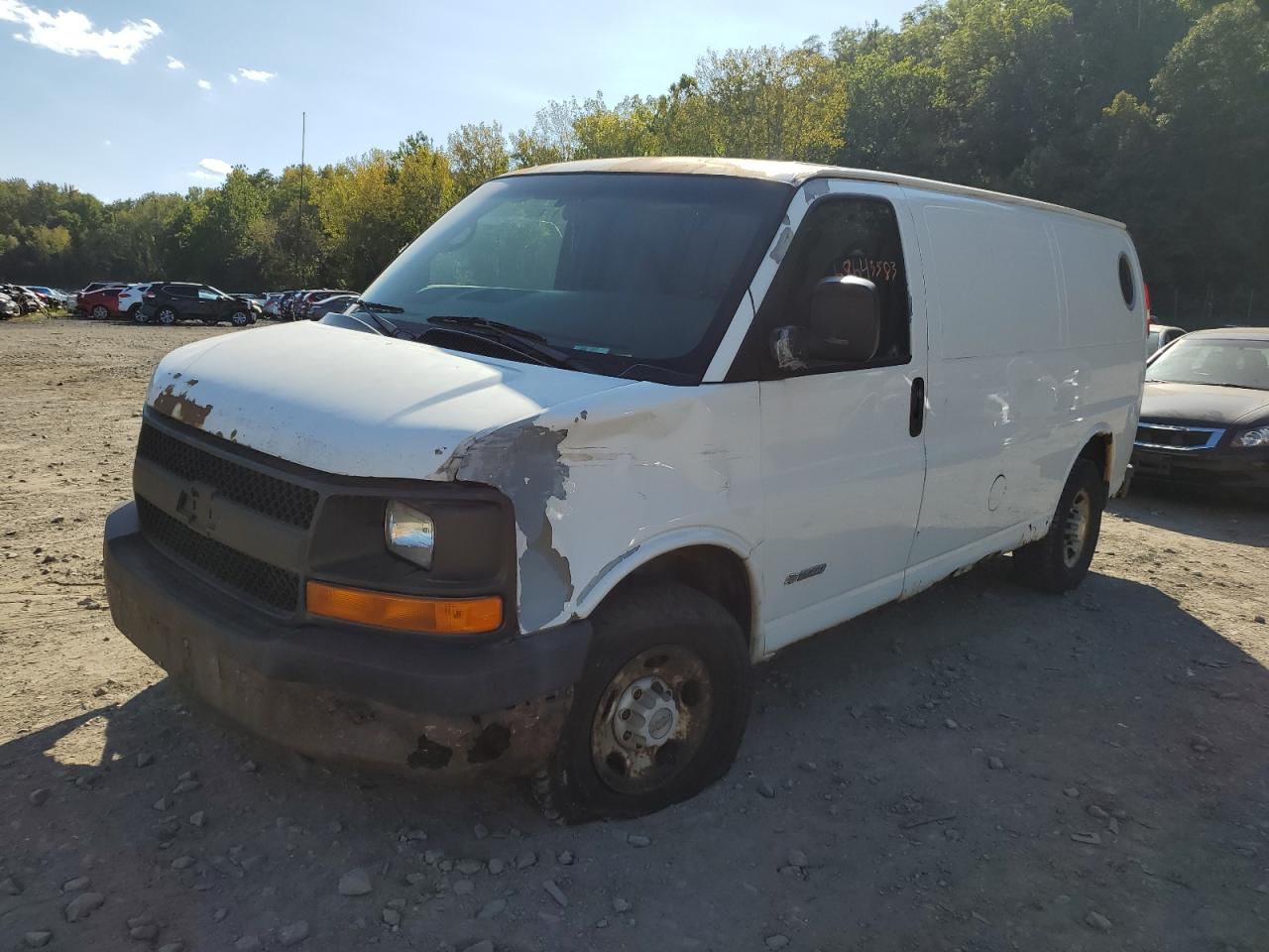 chevrolet express 2005 1gcgg25u951181277