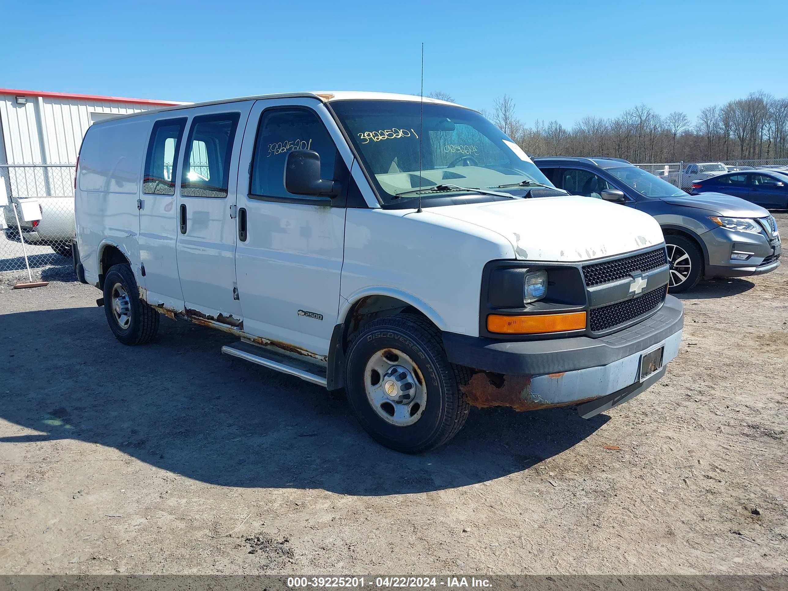 chevrolet express 2004 1gcgg25v041202945