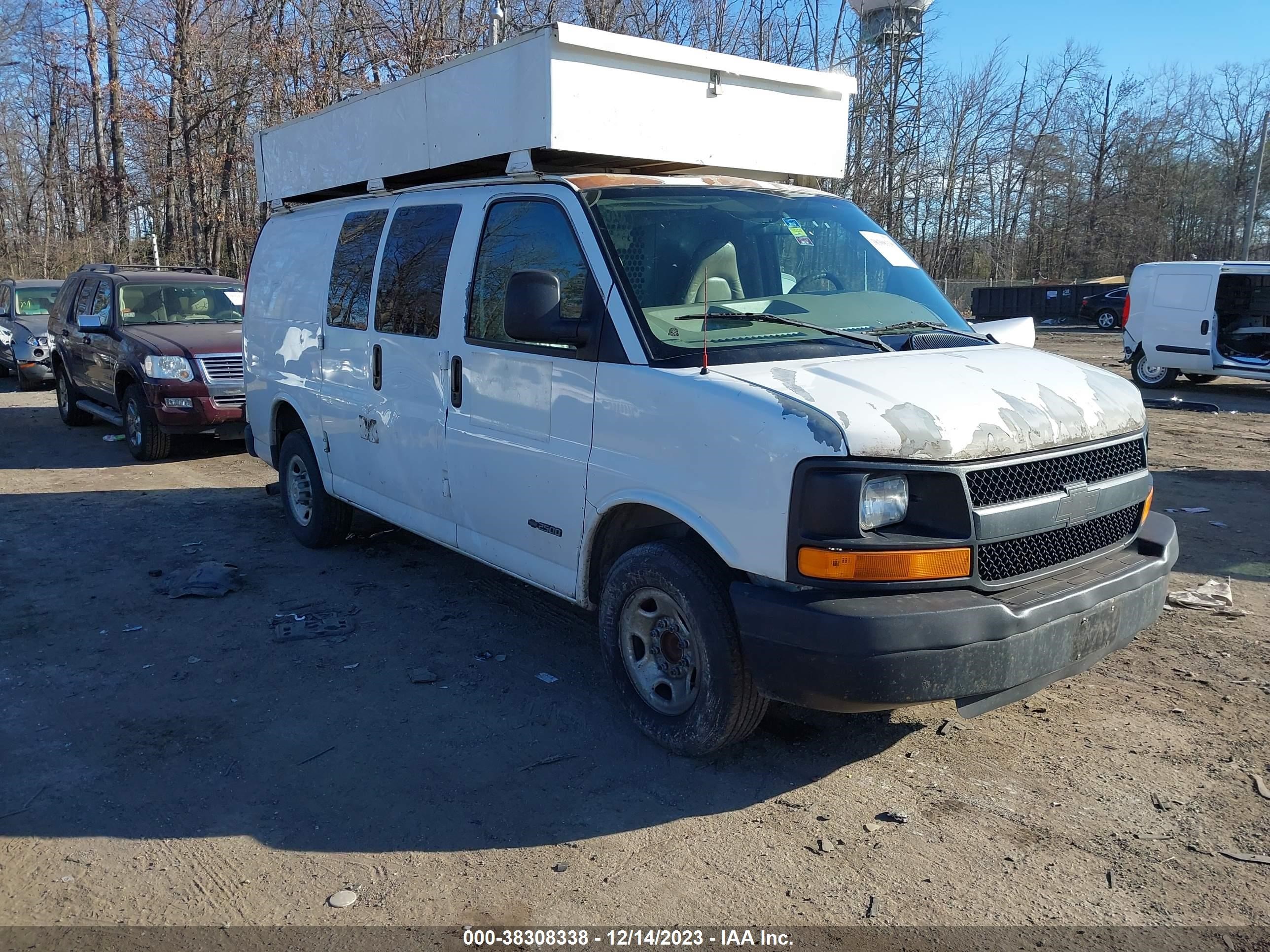 chevrolet express 2004 1gcgg25v041239817