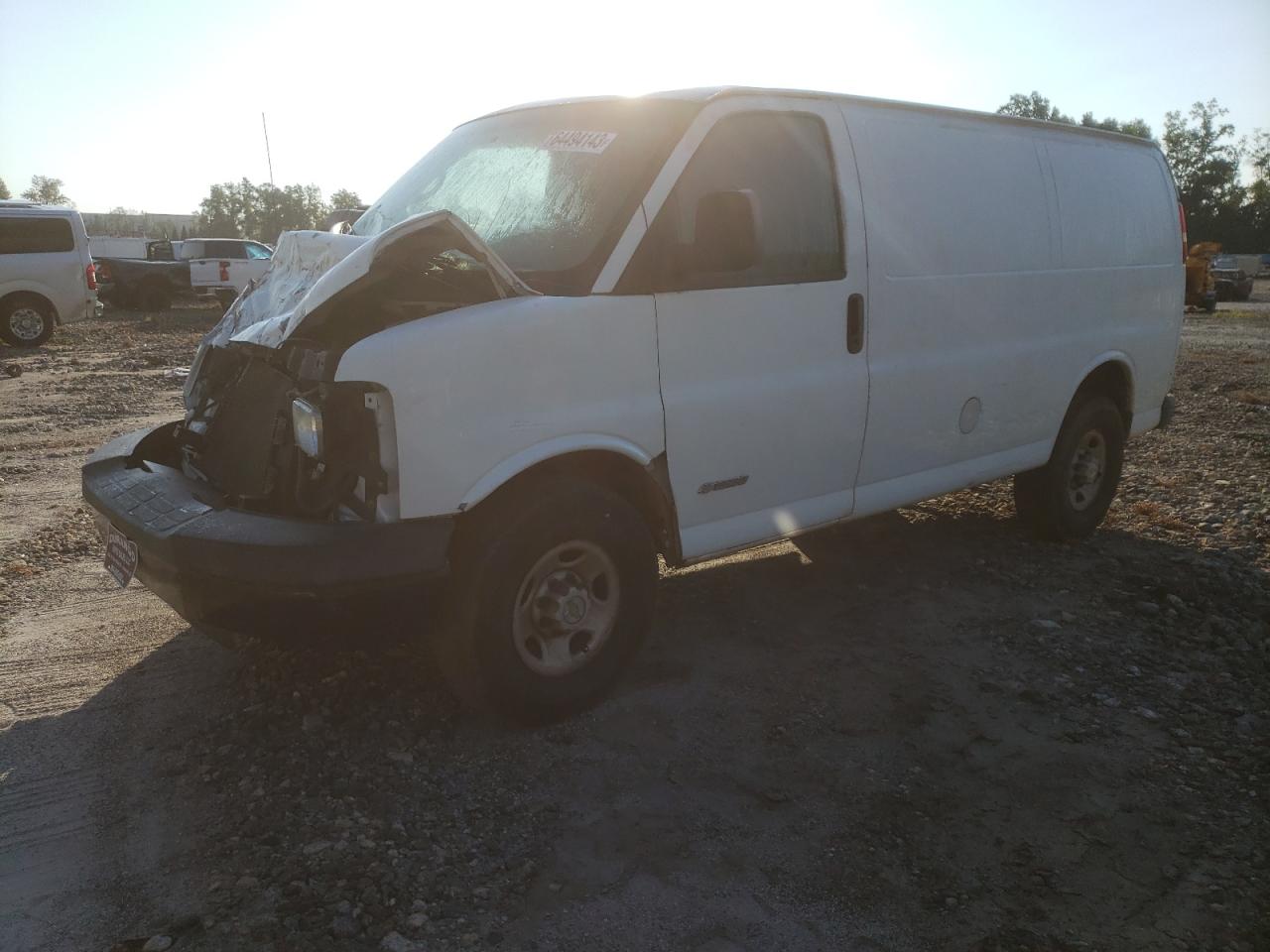 chevrolet express 2005 1gcgg25v051180883