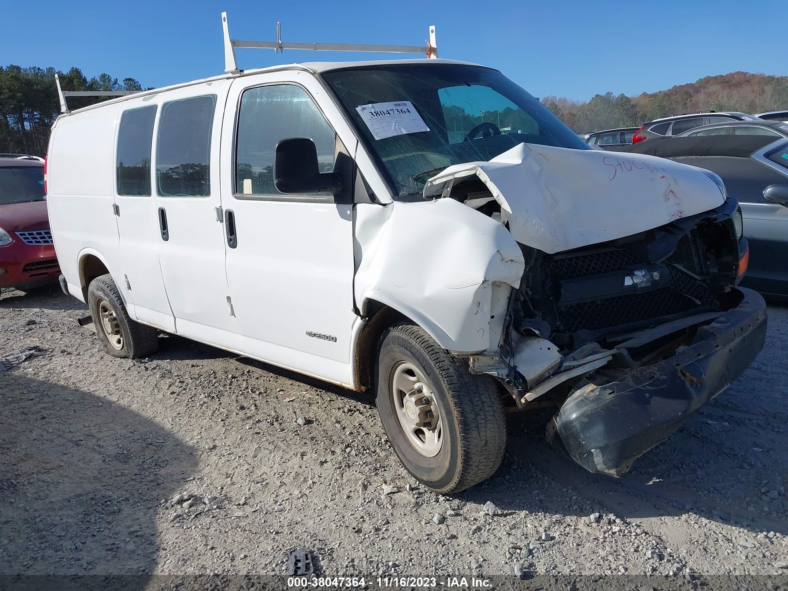 chevrolet express 2006 1gcgg25v061125786