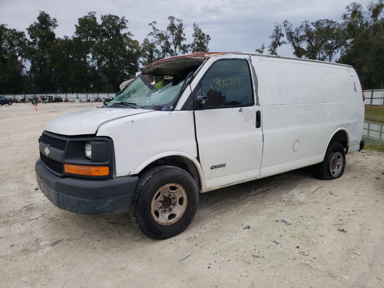 chevrolet express 2005 1gcgg25v151100992