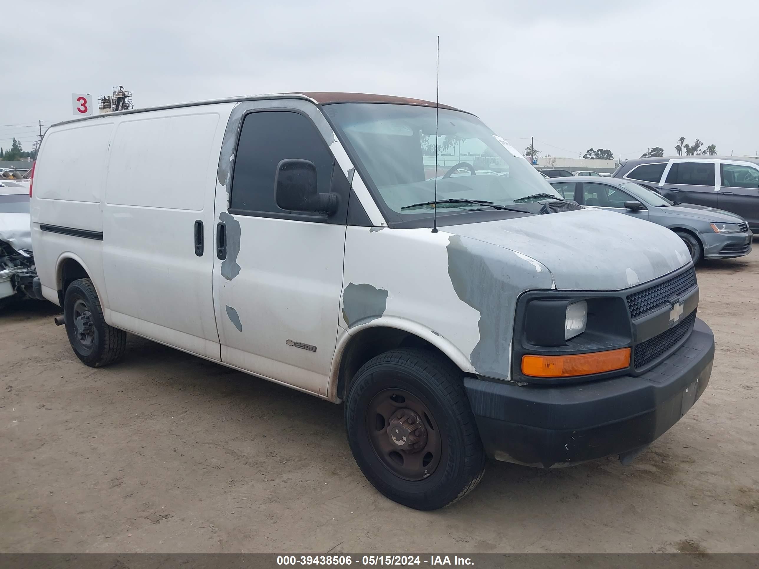 chevrolet express 2005 1gcgg25v351184863