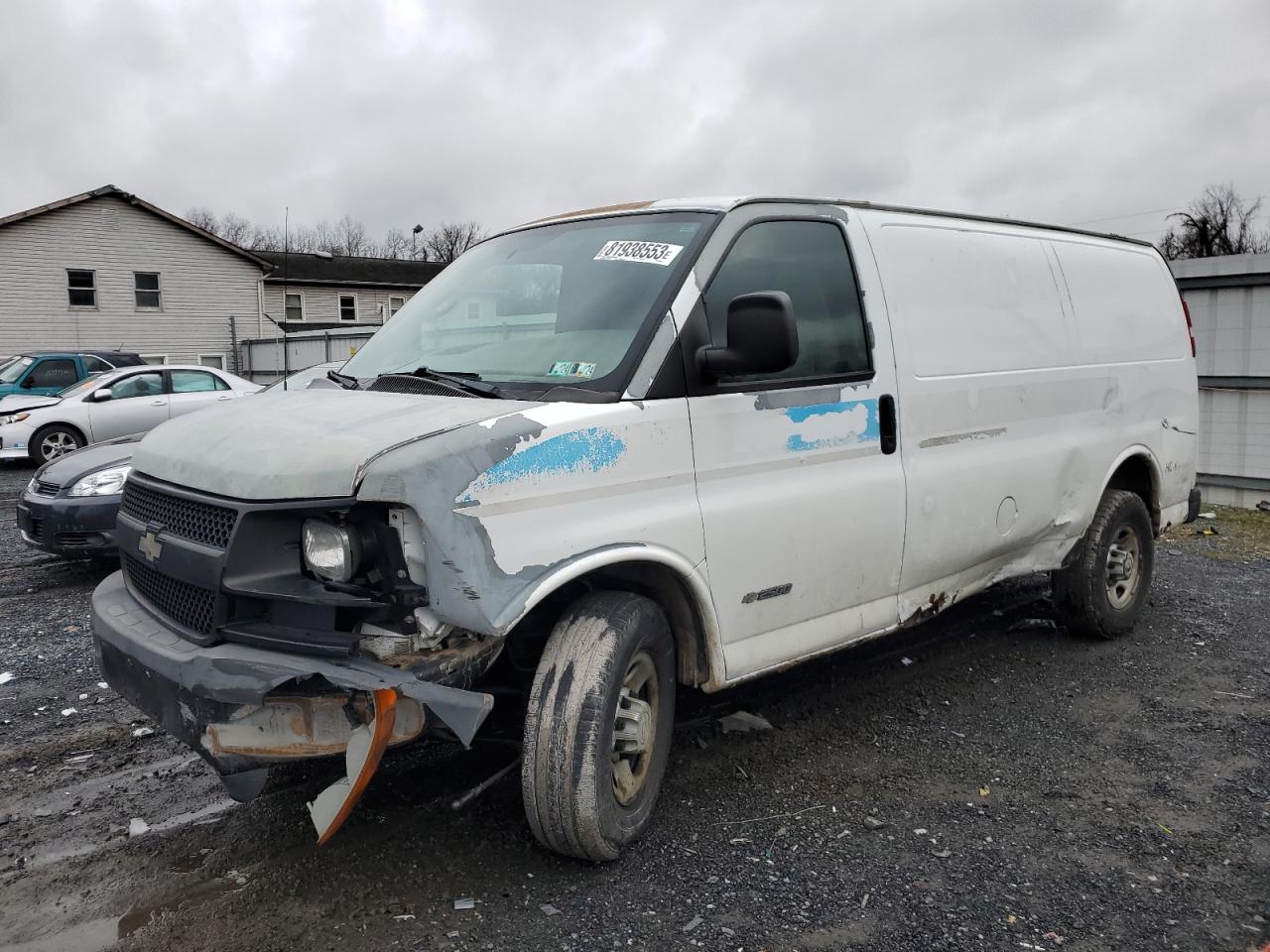 chevrolet express 2006 1gcgg25v461229679