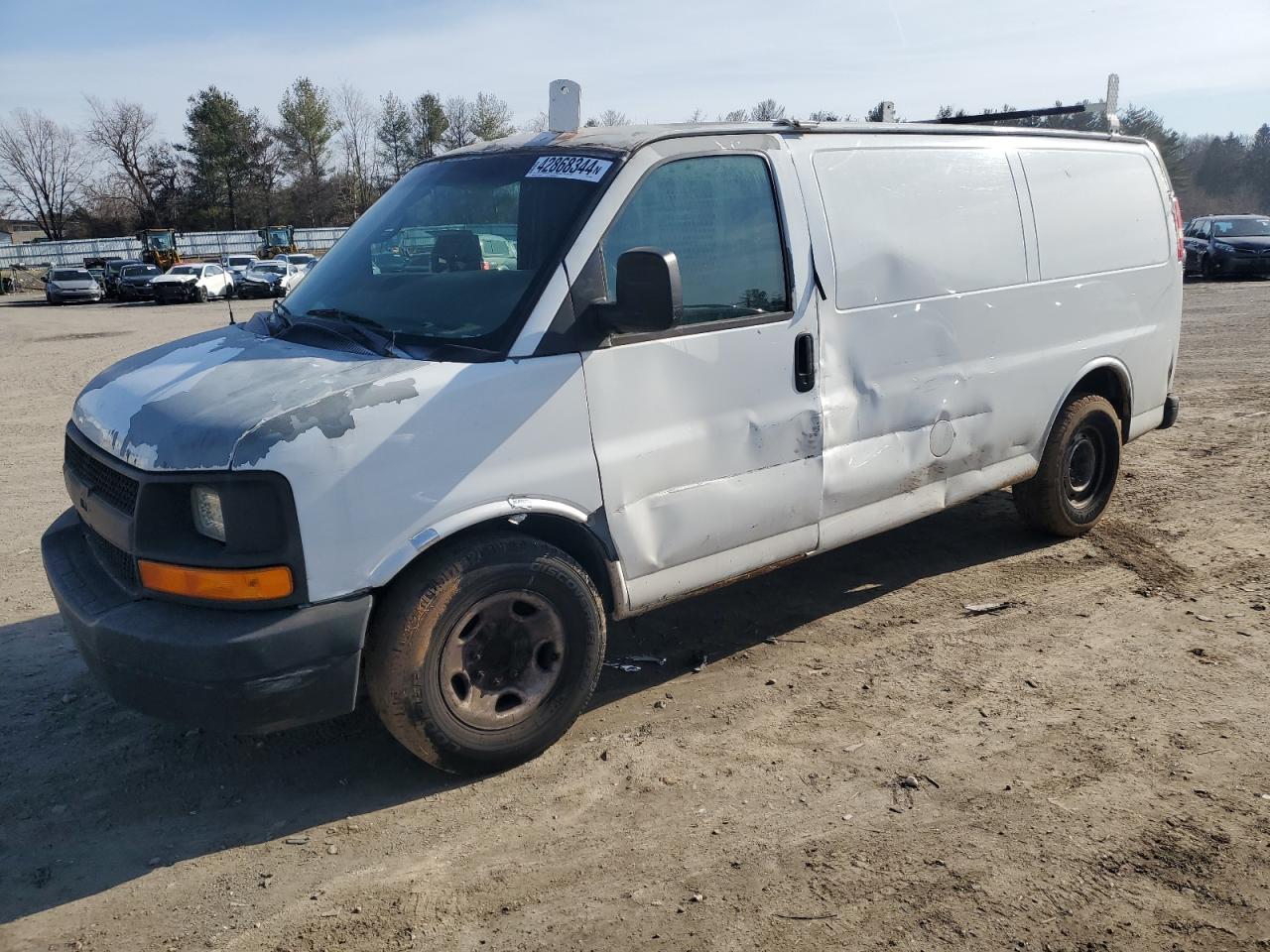 chevrolet express 2007 1gcgg25v571206445