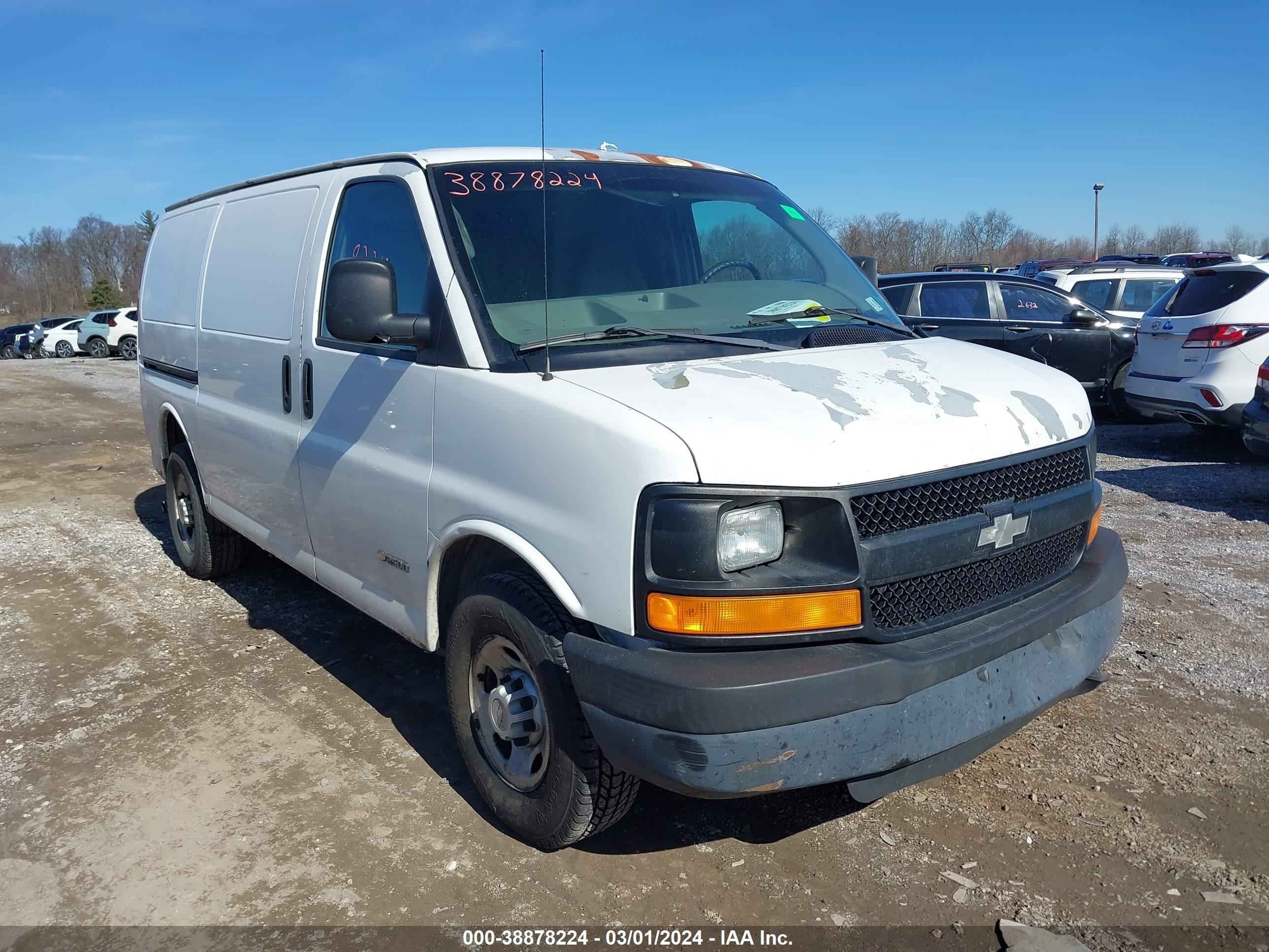 chevrolet express 2005 1gcgg25v651252587