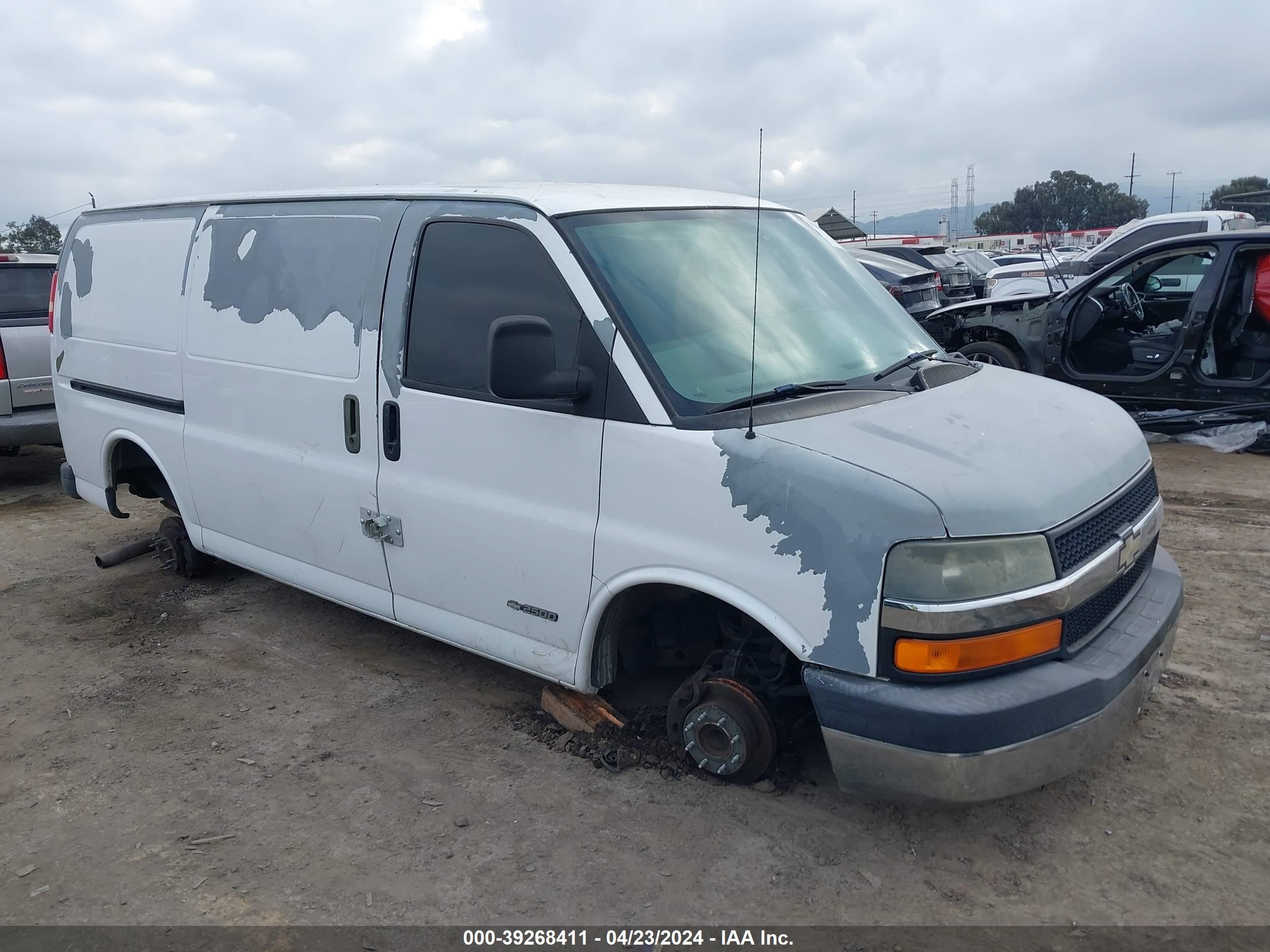 chevrolet express 2006 1gcgg25v861206406