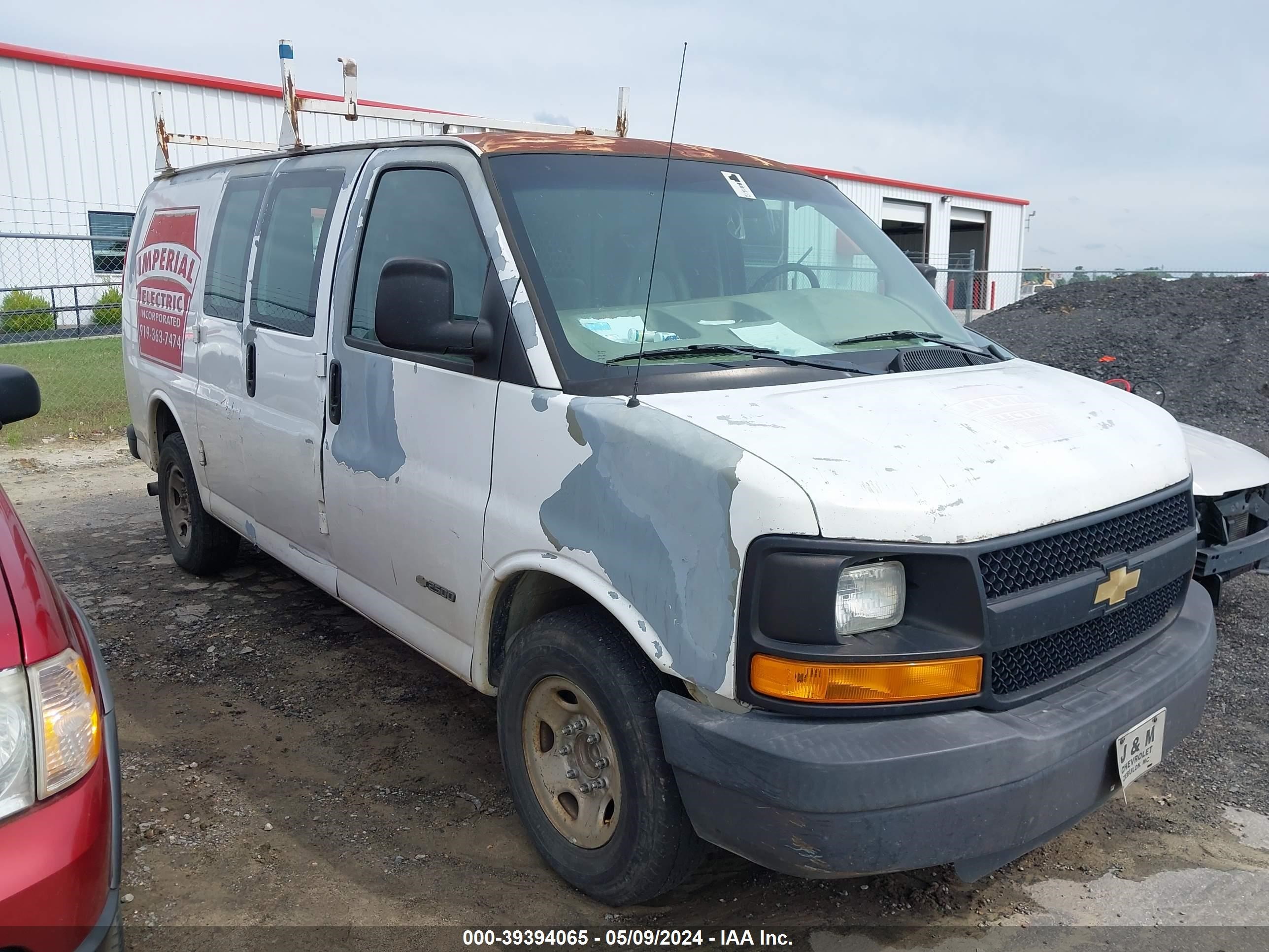 chevrolet express 2006 1gcgg25v961109358