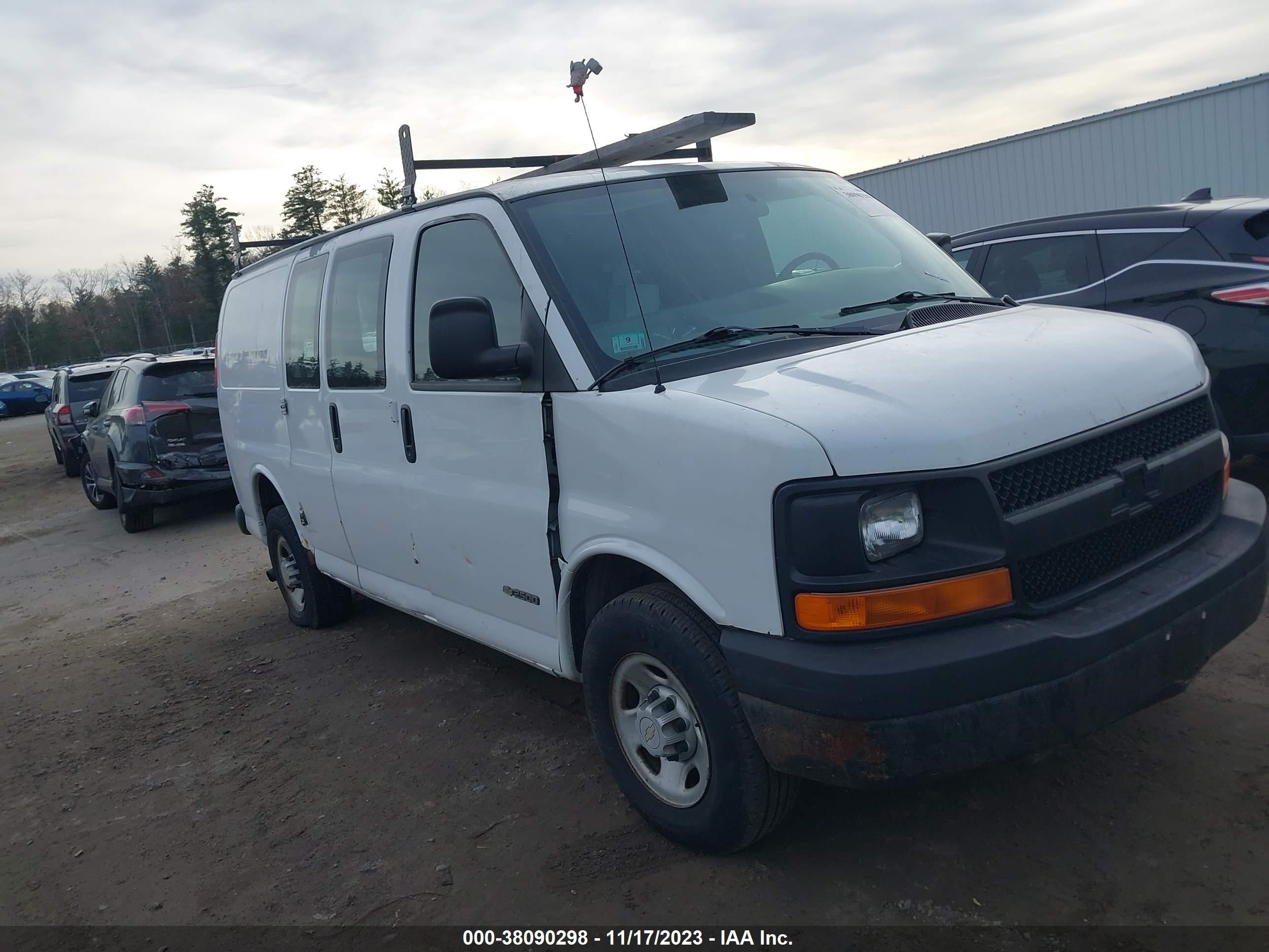 chevrolet express 2006 1gcgg25vx61113547