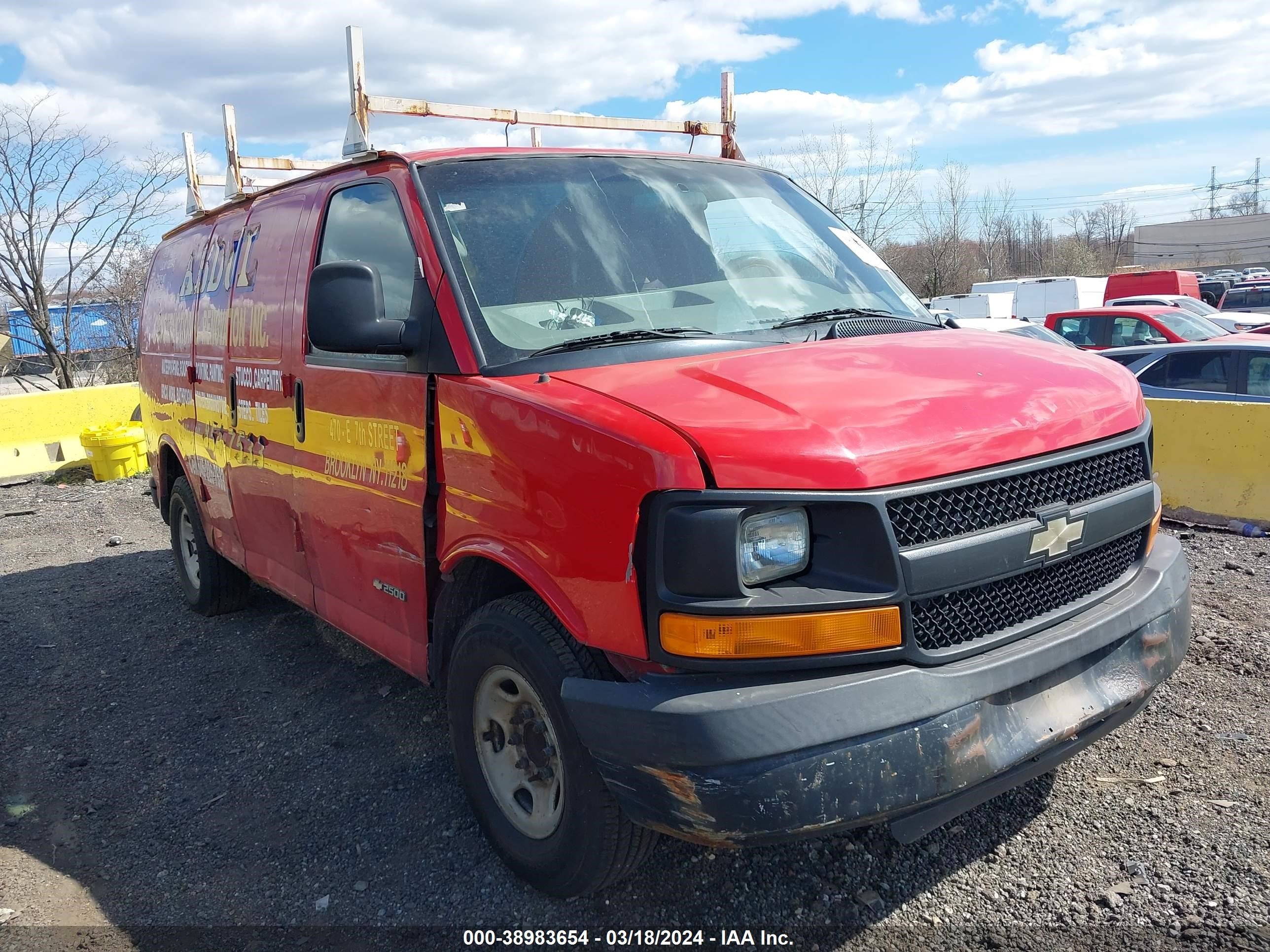 chevrolet express 2006 1gcgg25vx61259995