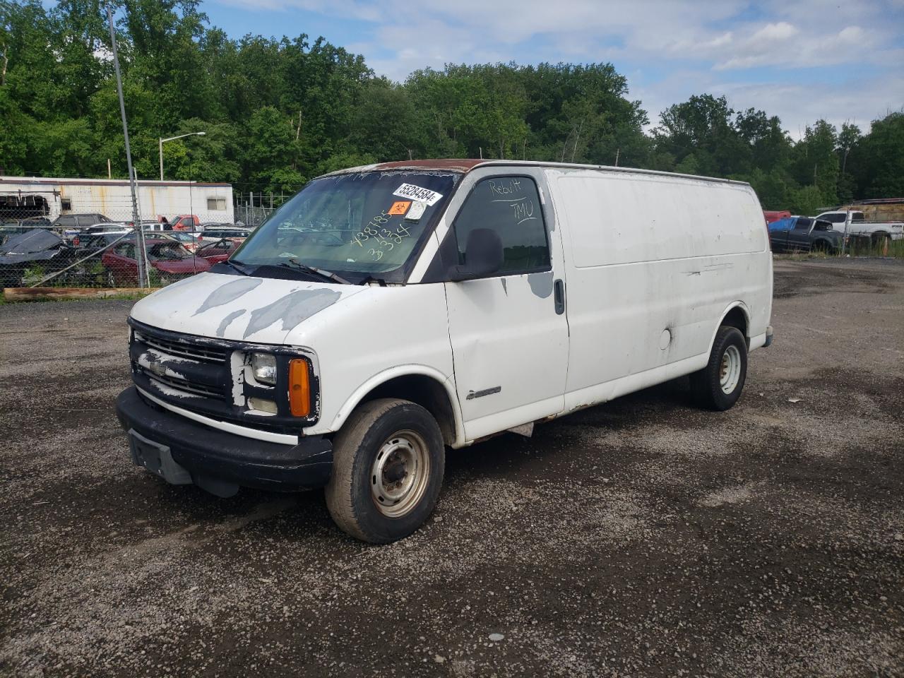 chevrolet express 2002 1gcgg29r321163262