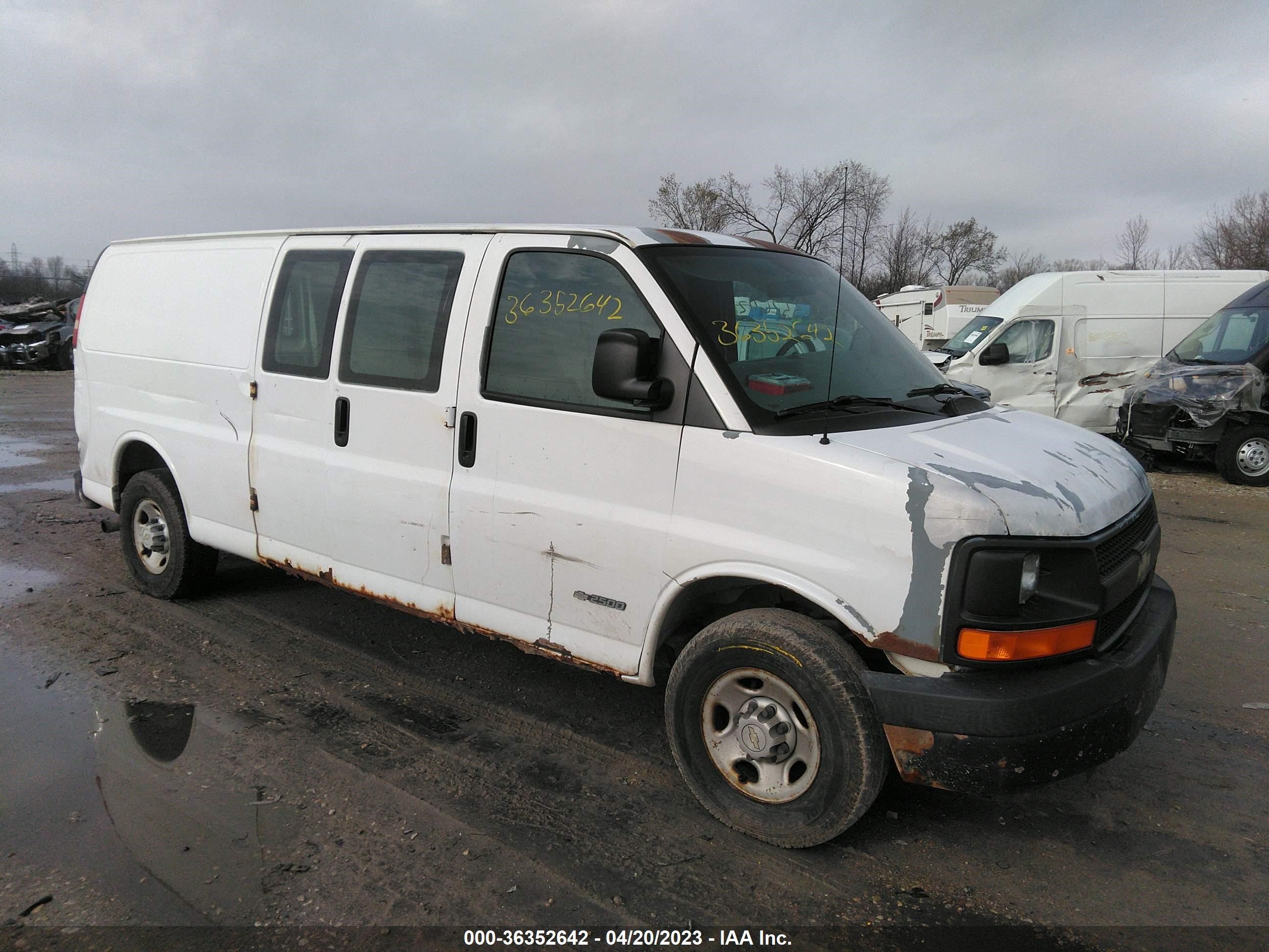 chevrolet express 2006 1gcgg29u861125746