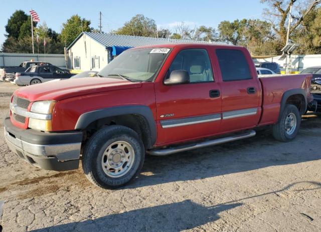 chevrolet silverado 2004 1gcgk23u74f155487