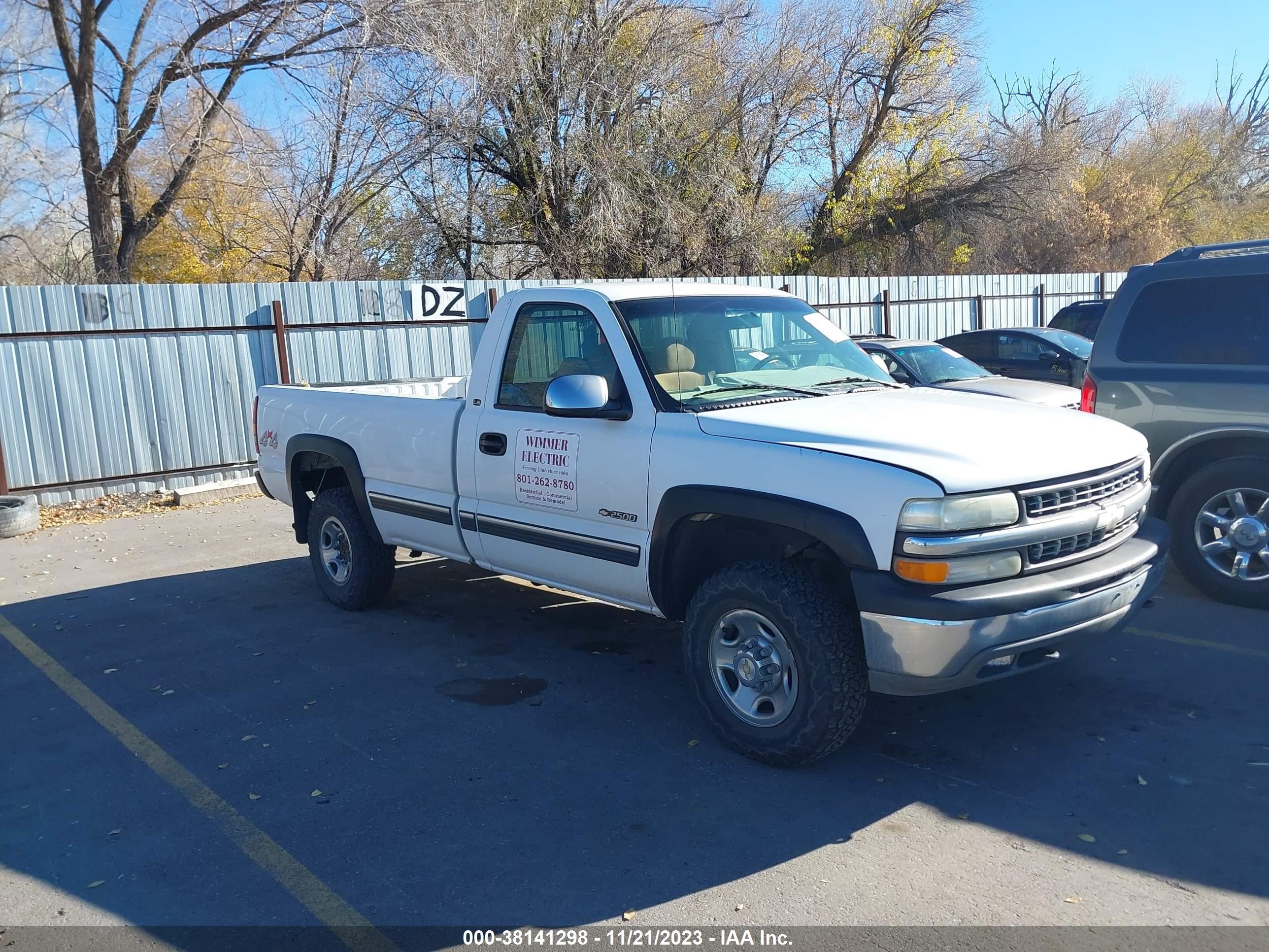 chevrolet silverado 1999 1gcgk24u8xe153823