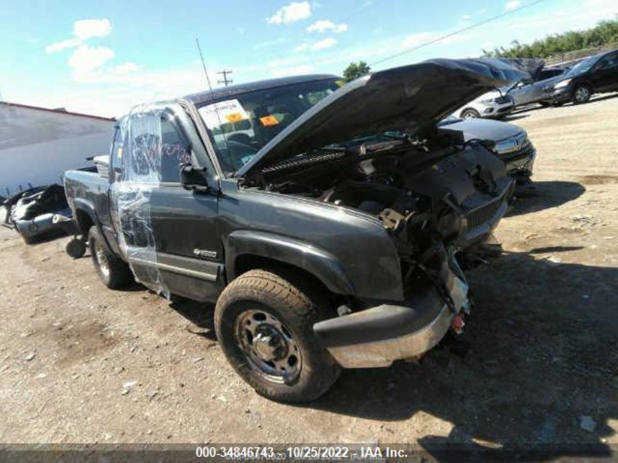 chevrolet silverado 2003 1gcgk29u03z296034