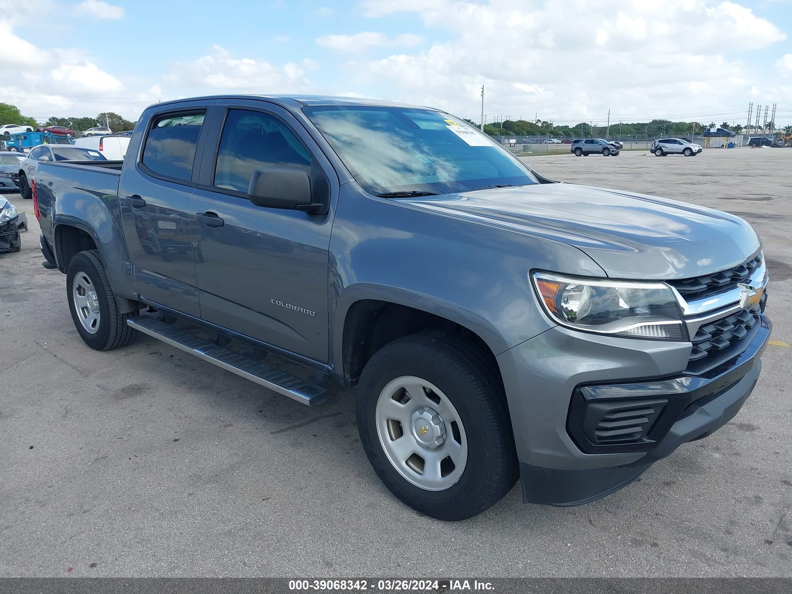 chevrolet colorado 2021 1gcgsbea0m1108138