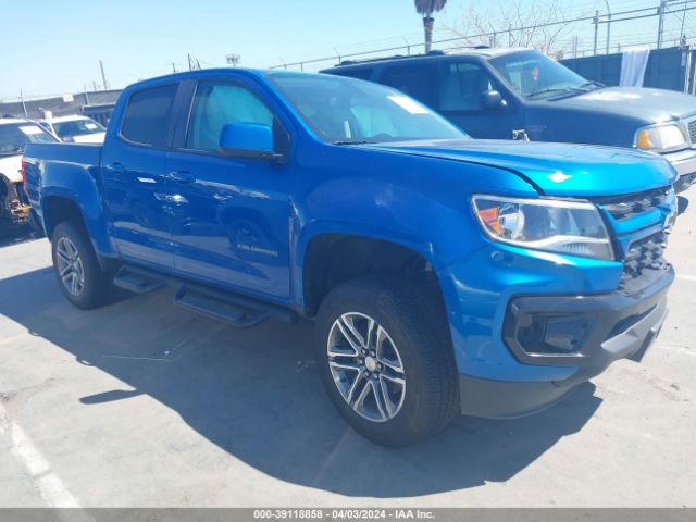 chevrolet colorado 2022 1gcgsbea0n1152979