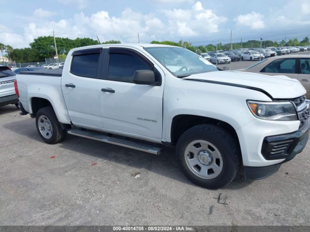 chevrolet colorado 2021 1gcgsbea3m1108490