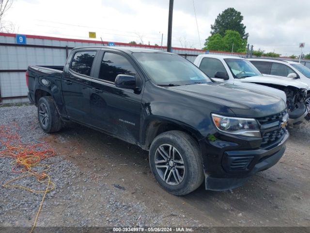 chevrolet colorado 2021 1gcgsbea8m1105083