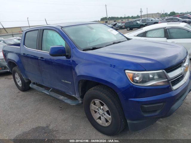 chevrolet colorado 2017 1gcgsben0h1327500