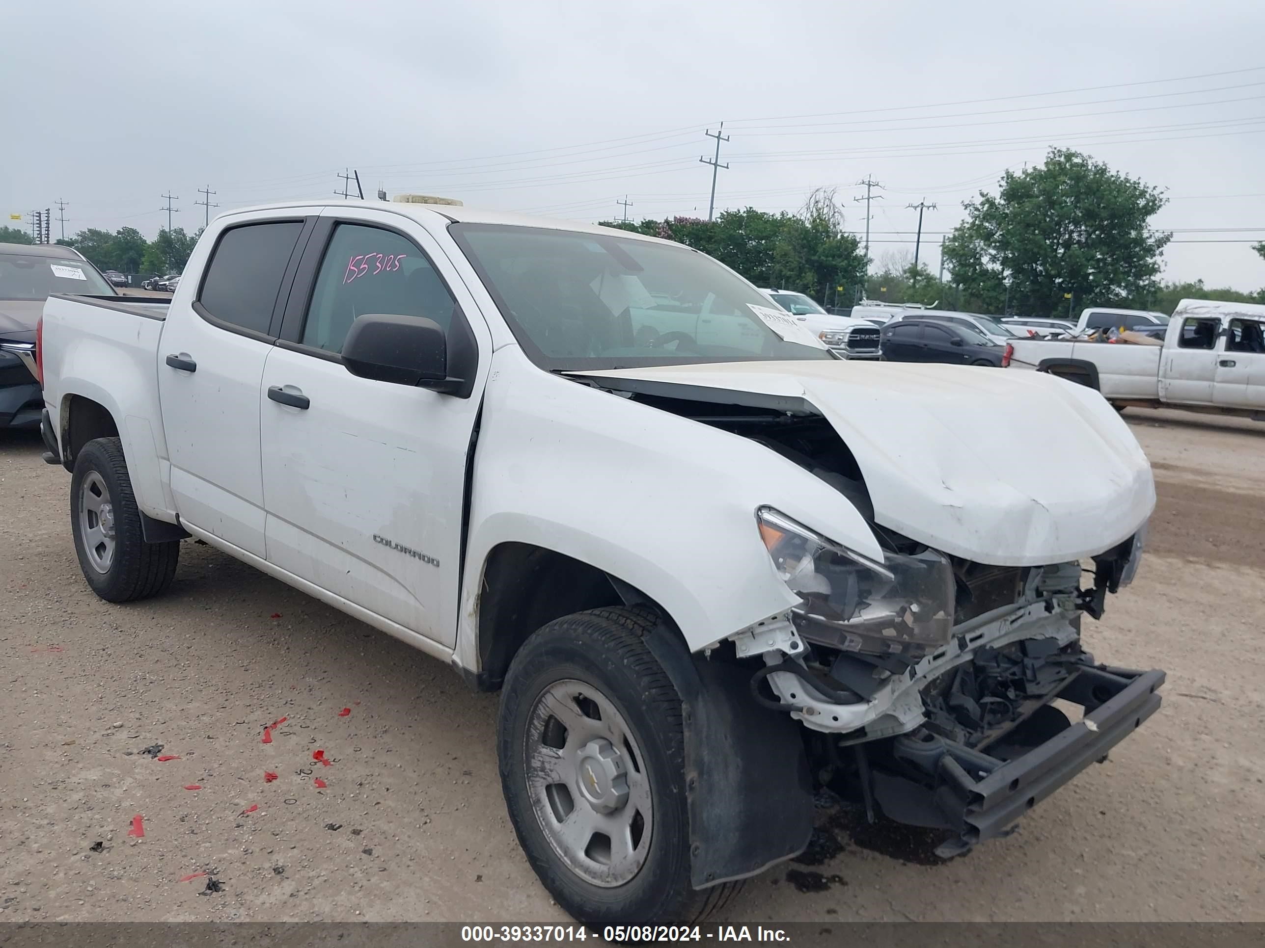 chevrolet colorado 2021 1gcgsben0m1288773