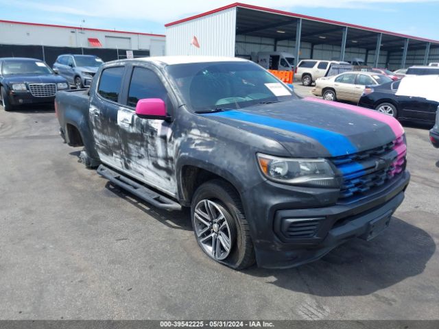 chevrolet colorado 2021 1gcgsben1m1160509