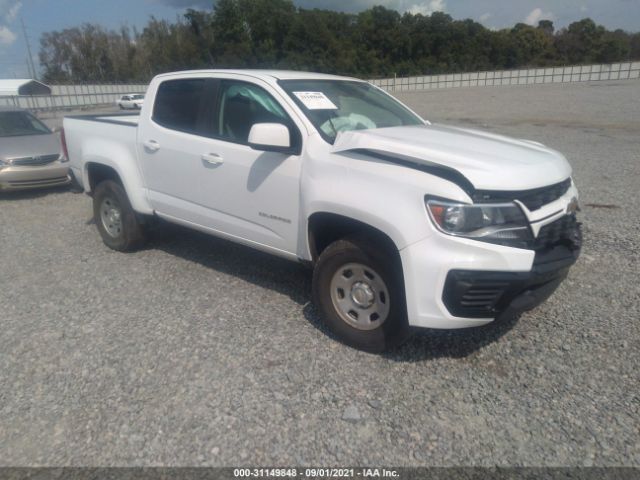 chevrolet colorado 2021 1gcgsben4m1160276