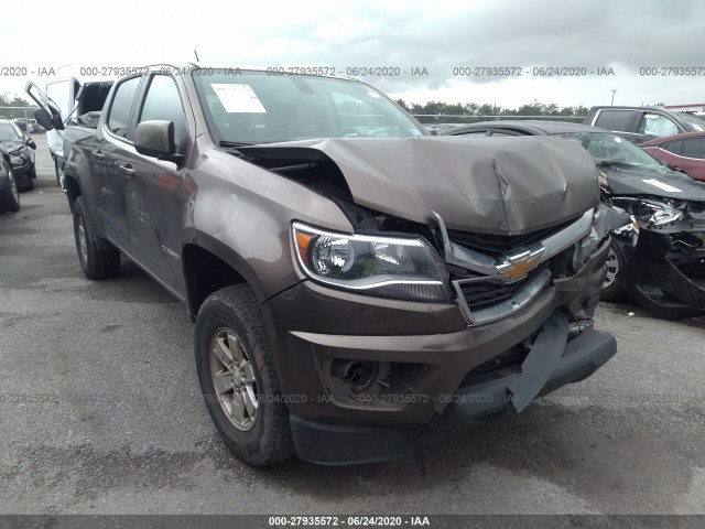 chevrolet colorado 2017 1gcgsben7h1191785