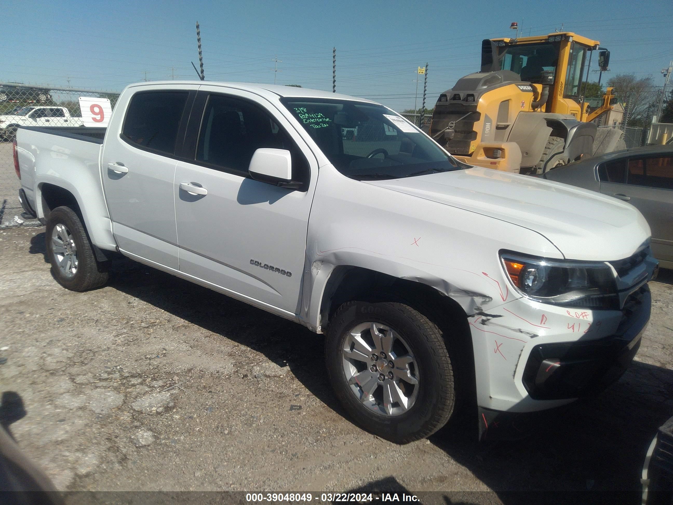 chevrolet colorado 2022 1gcgscen1n1328611