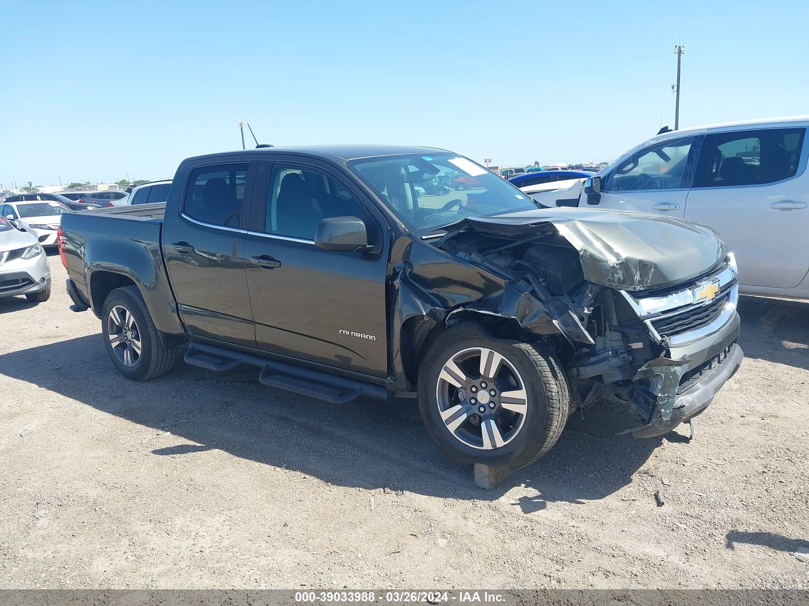 chevrolet colorado 2018 1gcgscen6j1108133