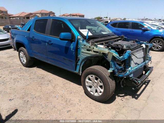 chevrolet colorado 2021 1gcgscen6m1240149