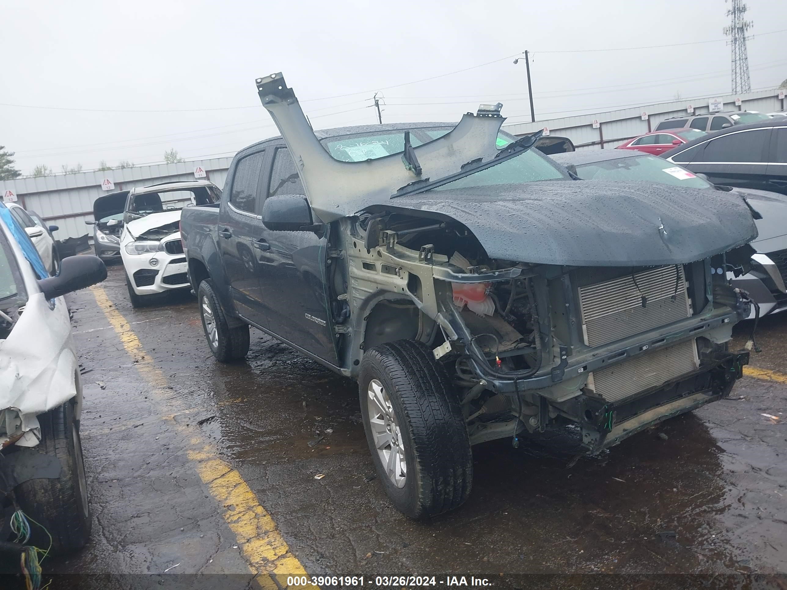 chevrolet colorado 2019 1gcgscen8k1156346