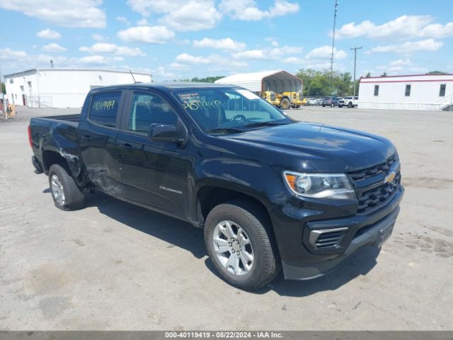 chevrolet colorado l 2021 1gcgscen8m1295864