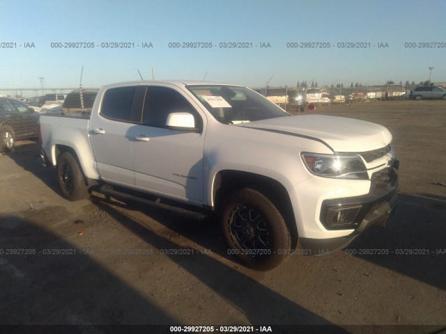 chevrolet colorado 2021 1gcgscenxm1163530