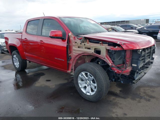 chevrolet colorado 2021 1gcgscenxm1296417