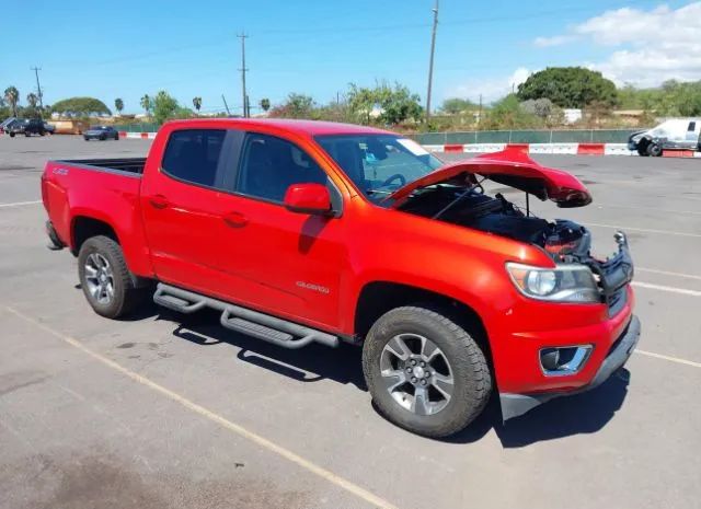 chevrolet colorado 2016 1gcgsde33g1278947