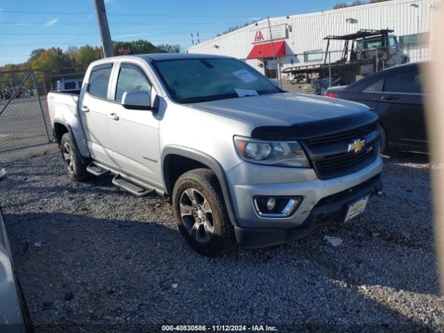 chevrolet colorado 2017 1gcgsden3h1239620