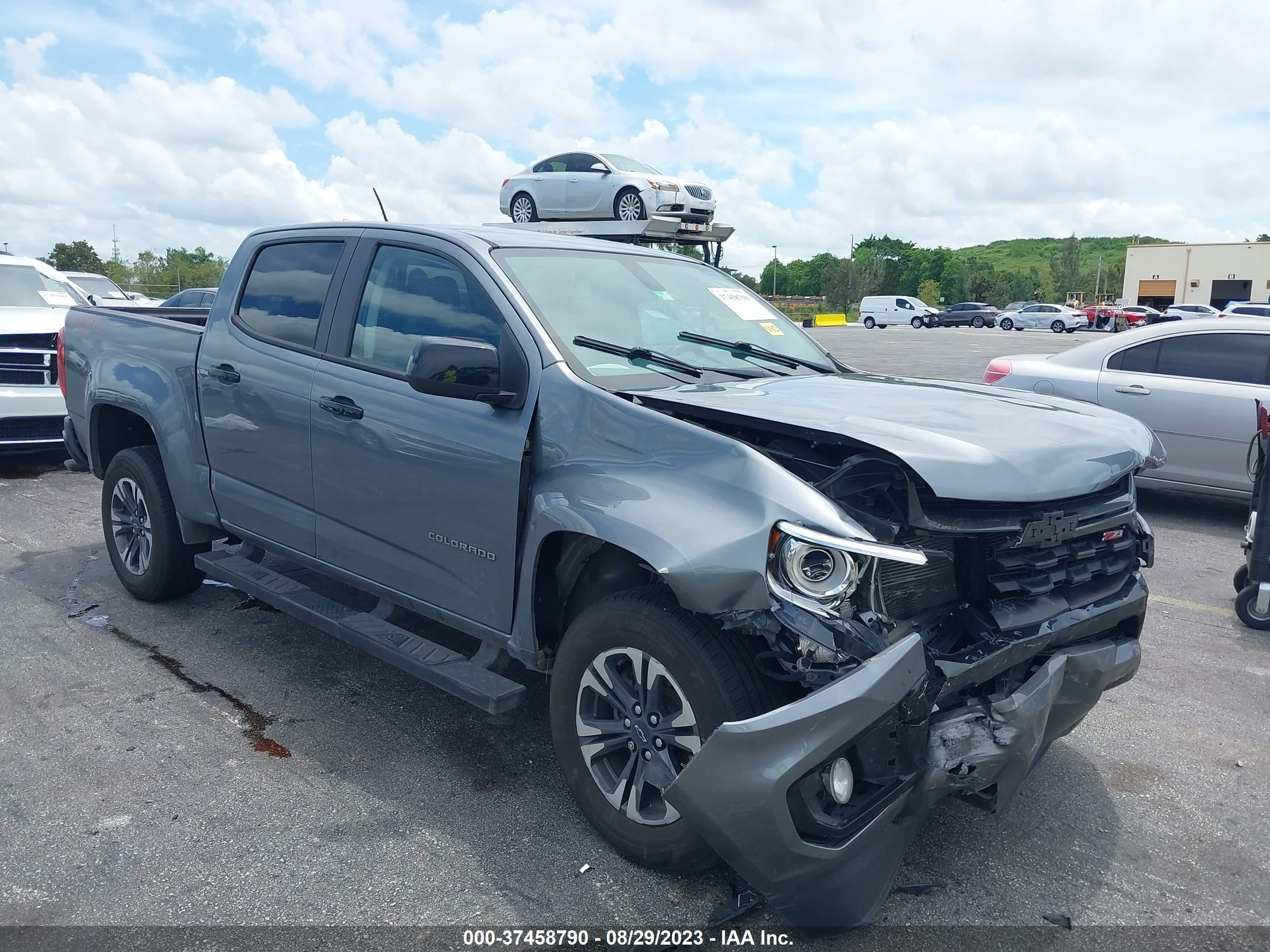 chevrolet colorado 2021 1gcgsden3m1279478