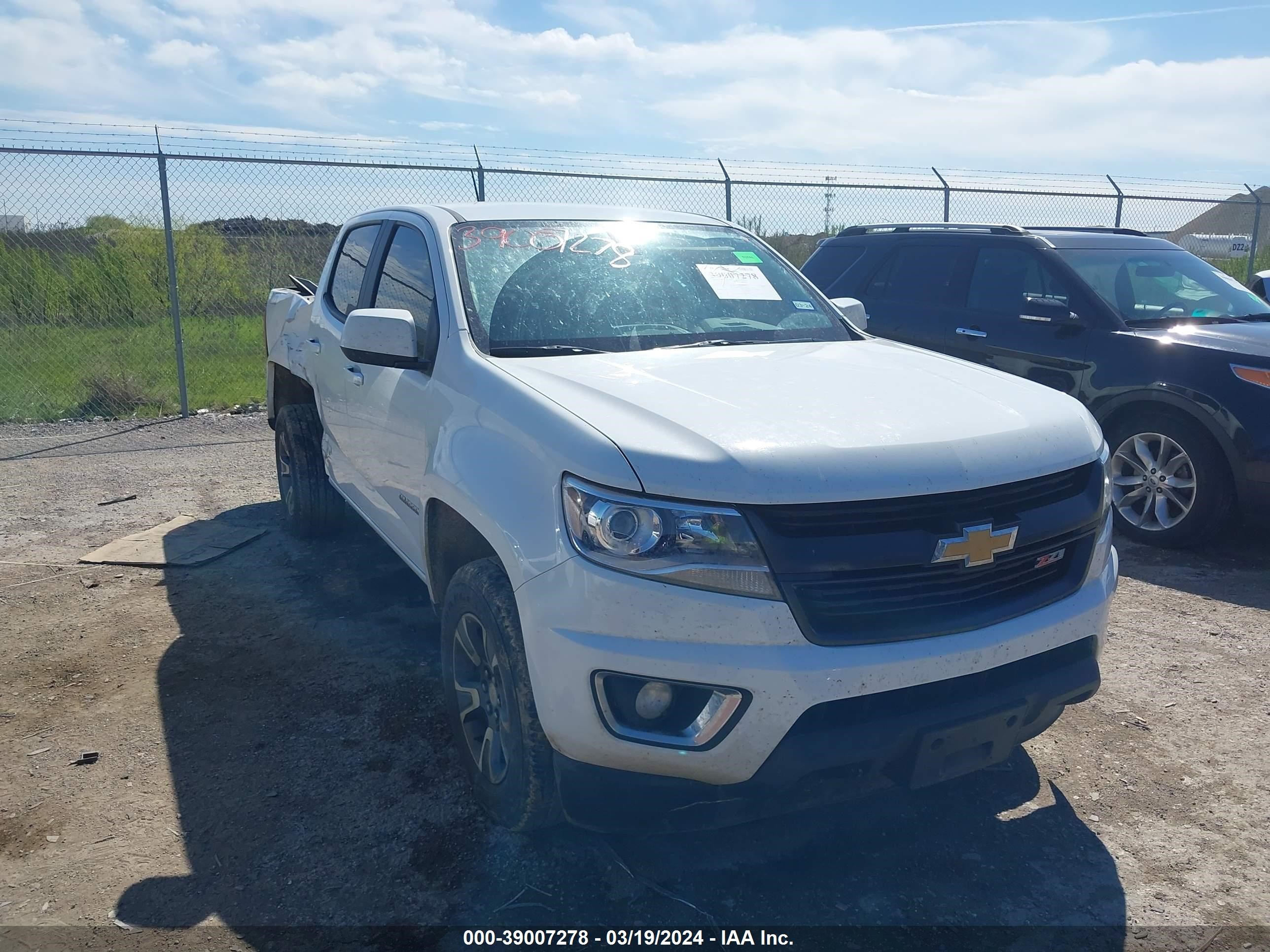 chevrolet colorado 2020 1gcgsden6l1116886