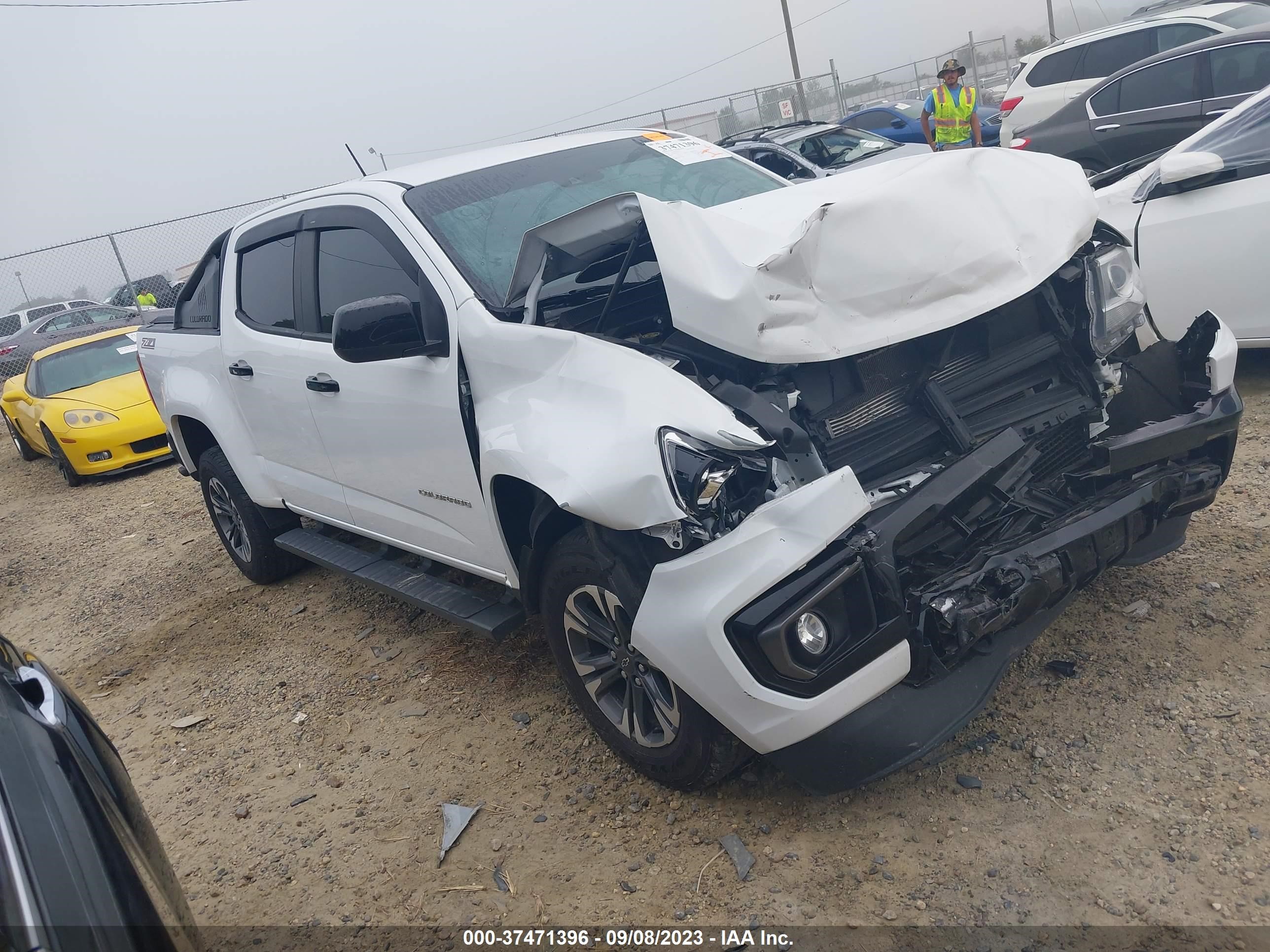 chevrolet colorado 2021 1gcgsden7m1253773