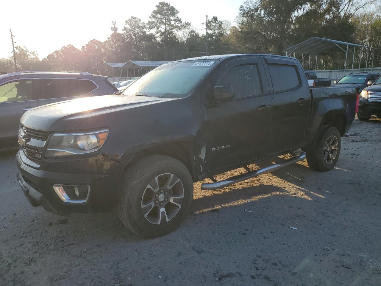 chevrolet colorado 2017 1gcgsden9h1173378