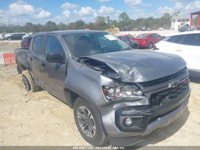 chevrolet colorado 2021 1gcgsdenxm1105259