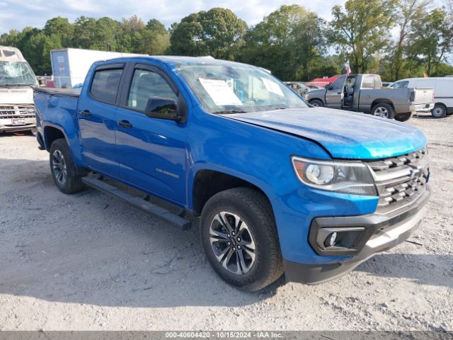 chevrolet colorado 2021 1gcgsdenxm1159080