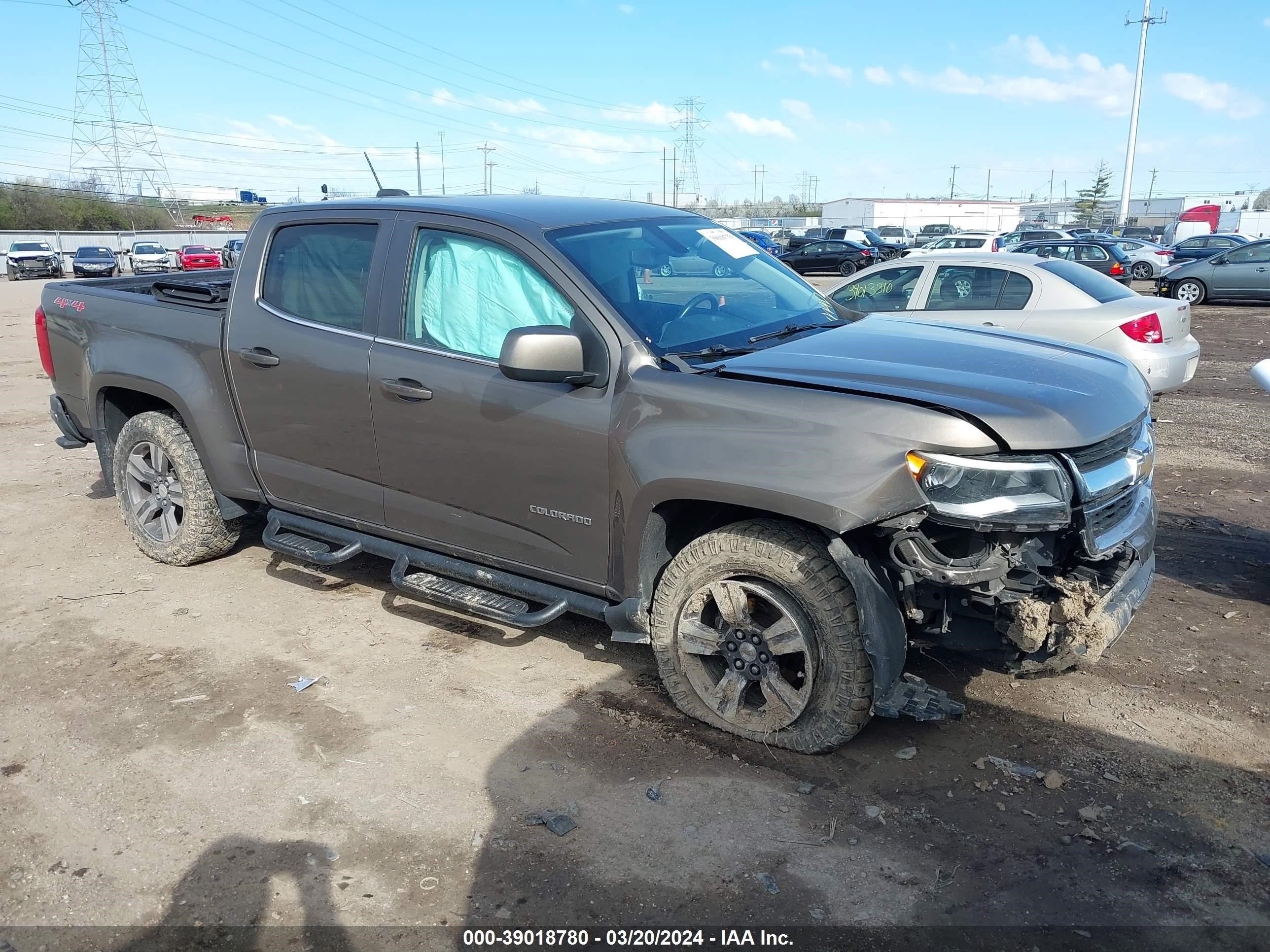 chevrolet colorado 2015 1gcgtbe38f1259732