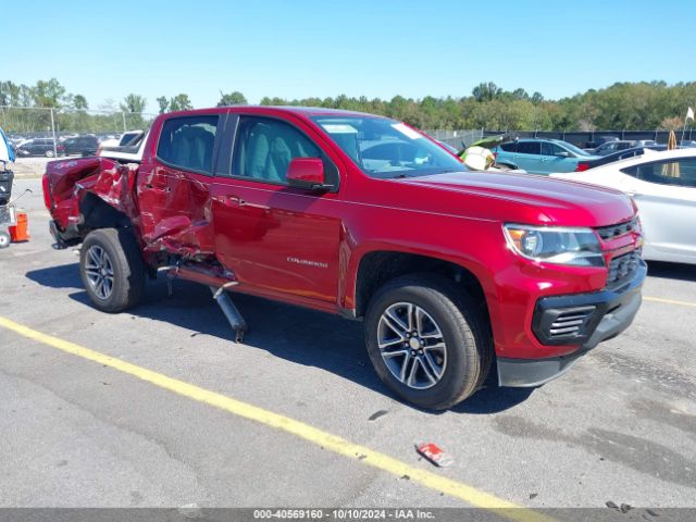 chevrolet colorado 2021 1gcgtben0m1201435