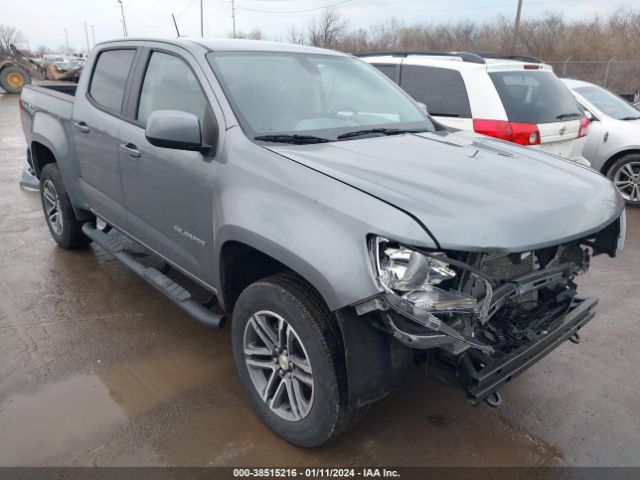 chevrolet colorado 2021 1gcgtben1m1184757