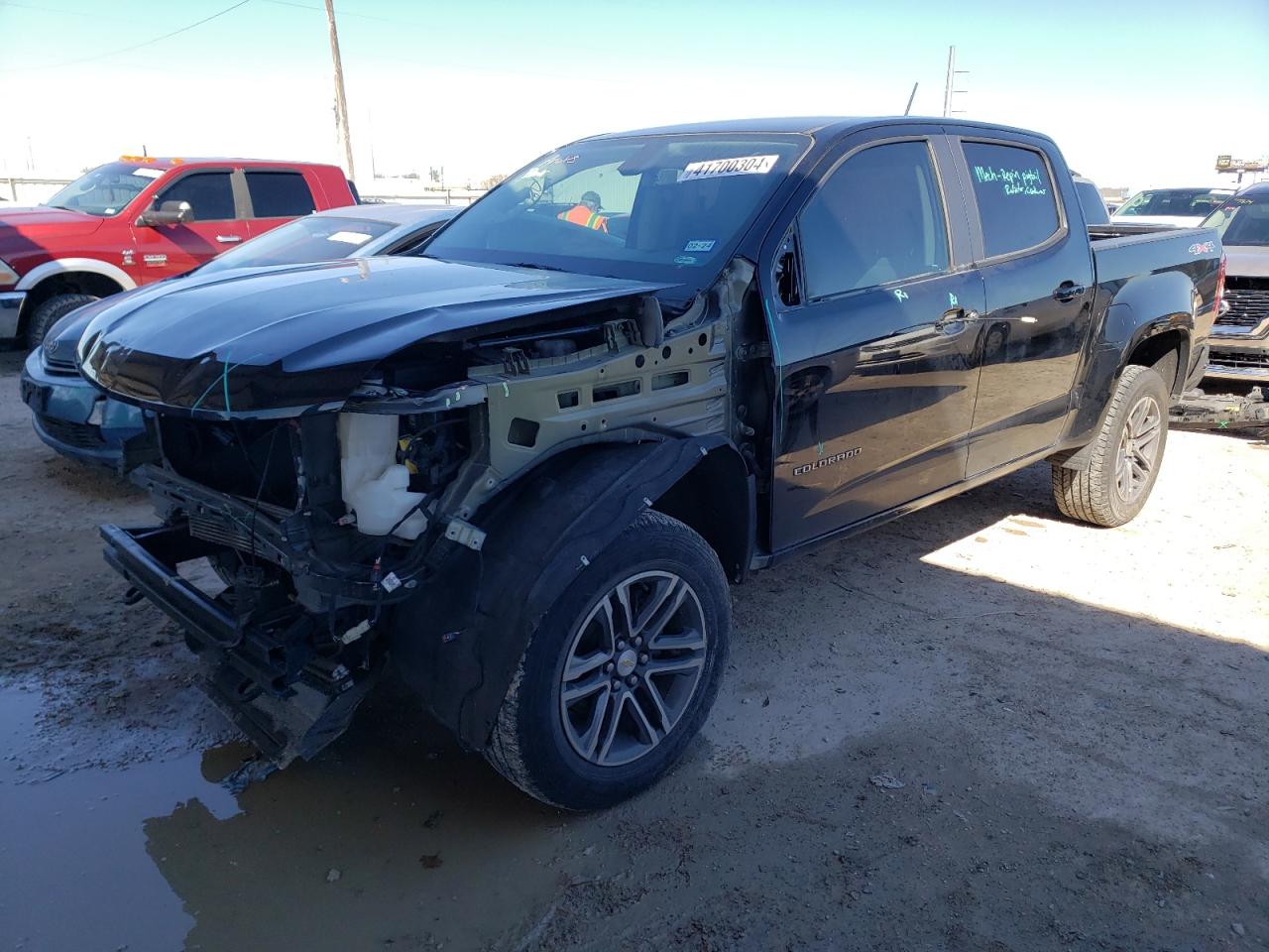 chevrolet colorado 2021 1gcgtben2m1214719