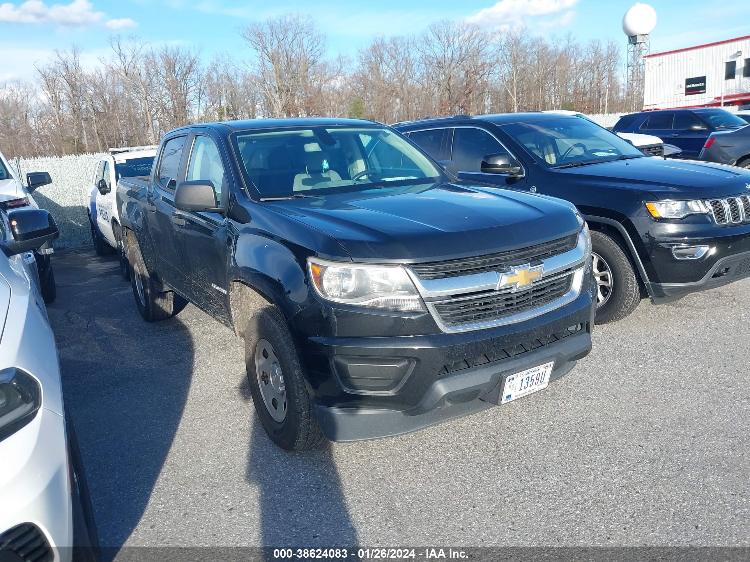 chevrolet colorado 2017 1gcgtben3h1266401